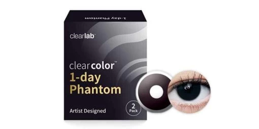 Clearcolor 1-Day Phantom Black Out -Pearle Opticiens ClearColorPhantom Blackout 2 1