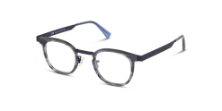 Look 10875 M244/25 5 Look 10875 M244/25 -Pearle Opticiens original png 8028428613697 angle 03 look 10875 eyewear blauw bruin gevlamd