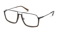 Unofficial 0UO1132 00256/17 5 Unofficial 0UO1132 00256/17 -Pearle Opticiens original png 8056597828192 angle 03 unofficial 0uo1132 eyewear black green